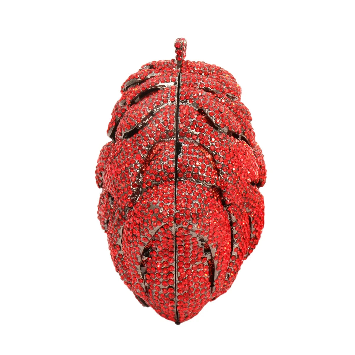 Women Glam Rhinestone Evening Bag 3D Rose Luxury Crystal Clutch Wedding Diamond Purse Handbag for Prom Party