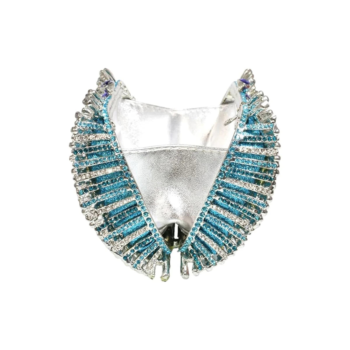 Women Luxury Rhinestone Evening Purse Glitter Crystal Clutch Bag Wedding Handbag for Cocktail Party