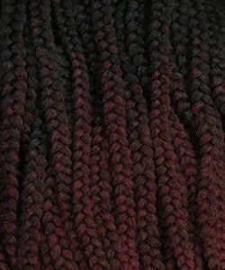 Outre HD Braided Whole Lace Synthetic Wig Glueless Knotless Boho Mermaid Box Braid 32"