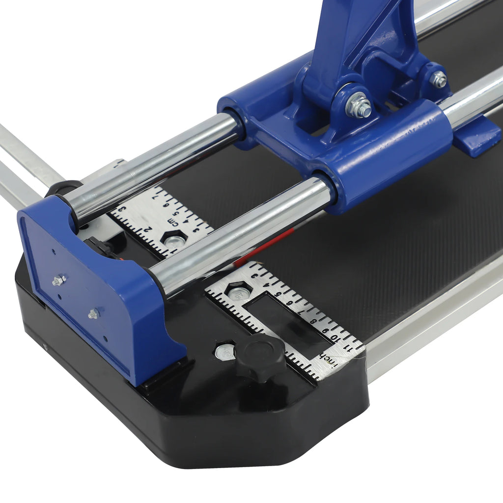 24 Inch Manual Tile Cutter Porcelain Ceramic Tile Cutter Hand Tile Cutting Tool Porcelain Slab Cutting Machine w/Balancing Brack