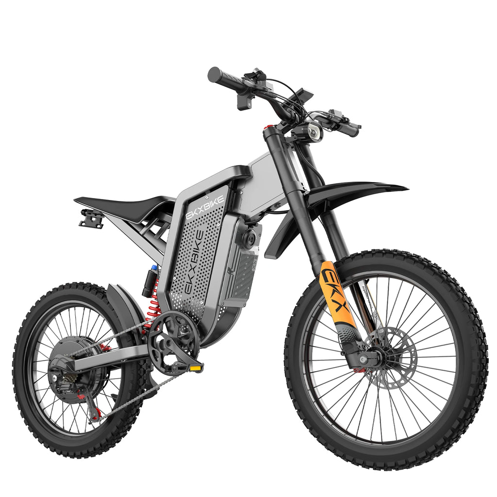 EKX X21 Max Electric Motorcycles 3000W Brushless Gearless Motors 60V30AH Lithium Battery Speed 85Kmh Adult Off Road Ebike