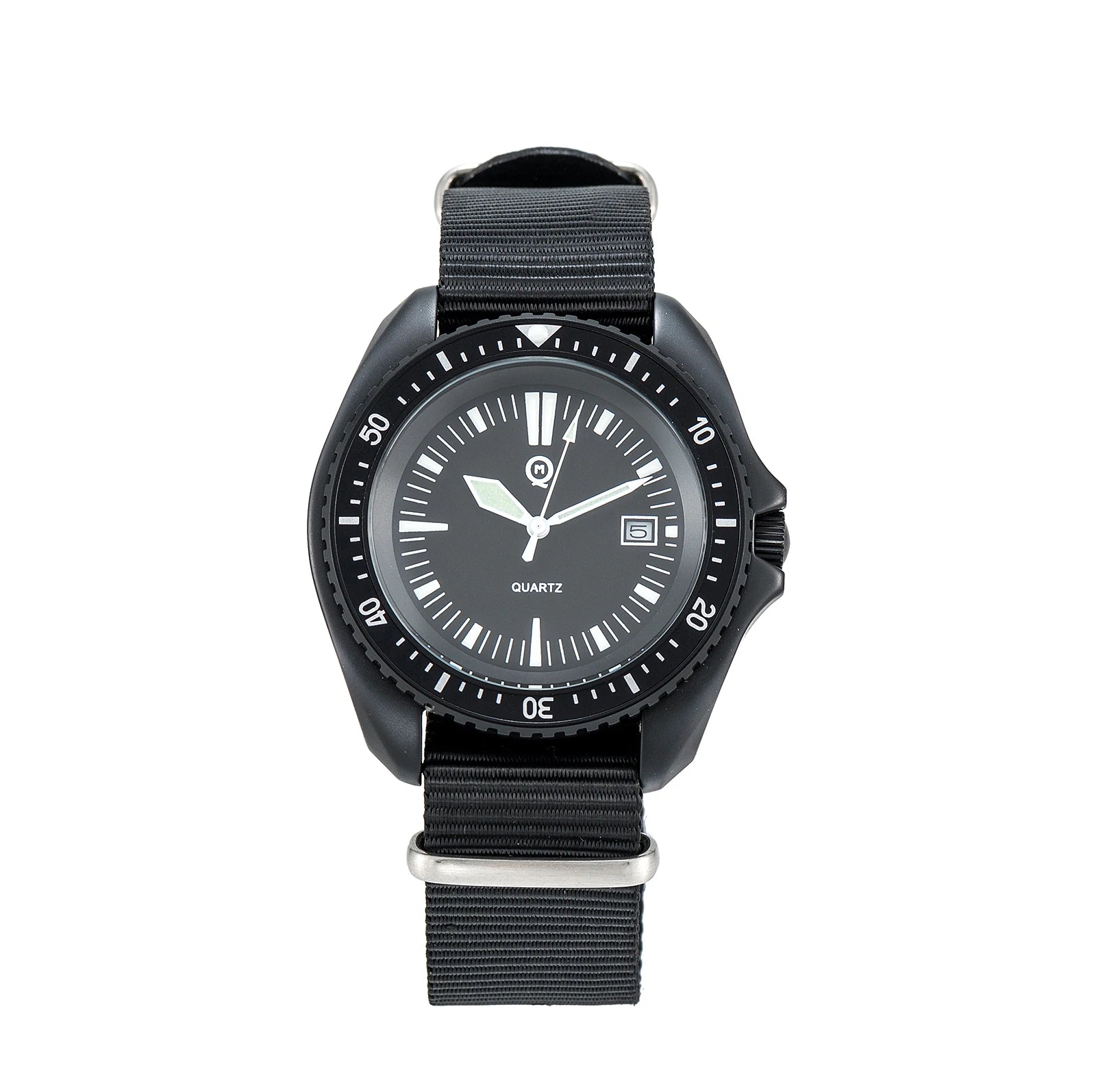 Qimei Classic UDT Men's Military Sport Watch Army Green Outdoor Diver SM8016C  Hardened Mineral Glass Japan Movement 300M
