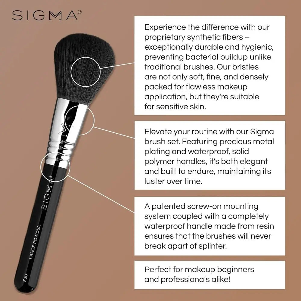 7-Piece Travel Makeup Brushes Set for Foundation, Blending, Contour, Eye & Brow Makeup with Compact Carrying Case