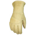 Glove FR Ultimate Leather Utility Winter Work Gloves Kevlar Lined Cut, Puncture, Flame Resistant, Arc Rated Tan, XLarge