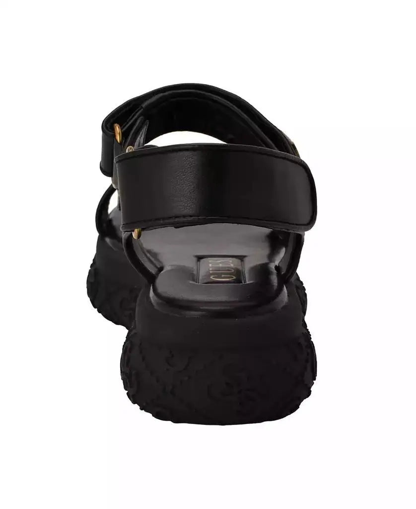 GUESS | Women's Lanara Quattro G Sport Platform Sandals