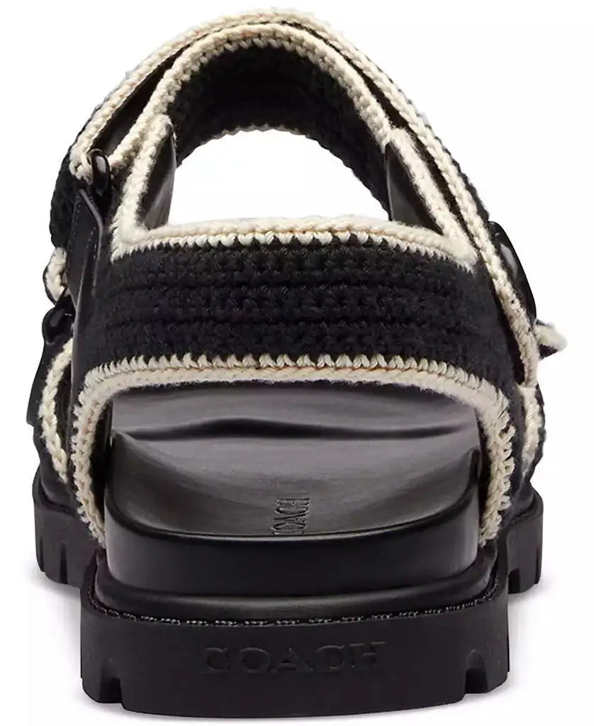 COACH | Women's Brynn Double-Band Sporty Lug-Sole Sandals