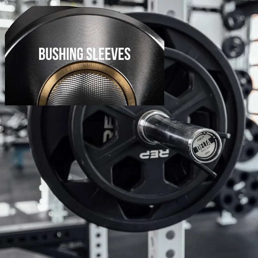 Versatile Fitness Barbells for Home Gym and Commercial Use: Teton Training Barbell 15KG or 20KG Delta Mixed-Use Bar (20KG) Badl