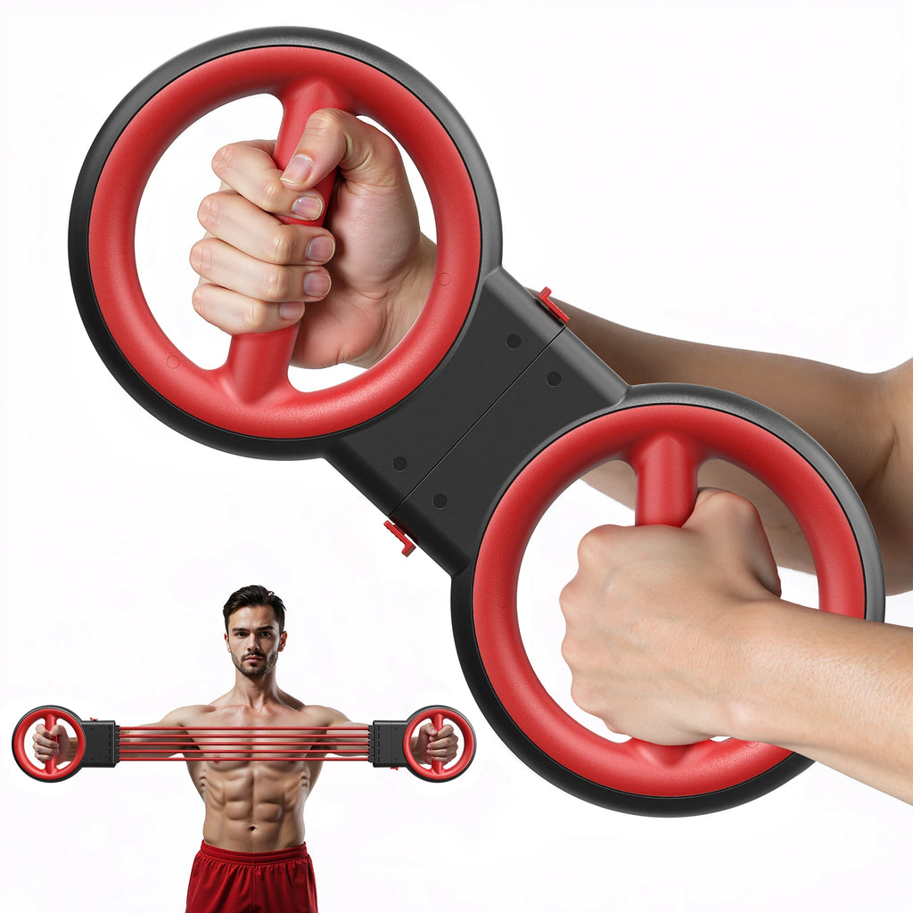 AKLUER 3-in-1 Forearm Strength Trainer - 360° Rotator Burn Machine, Arm Exercise Equipment, Portable Shoulder Strength Training