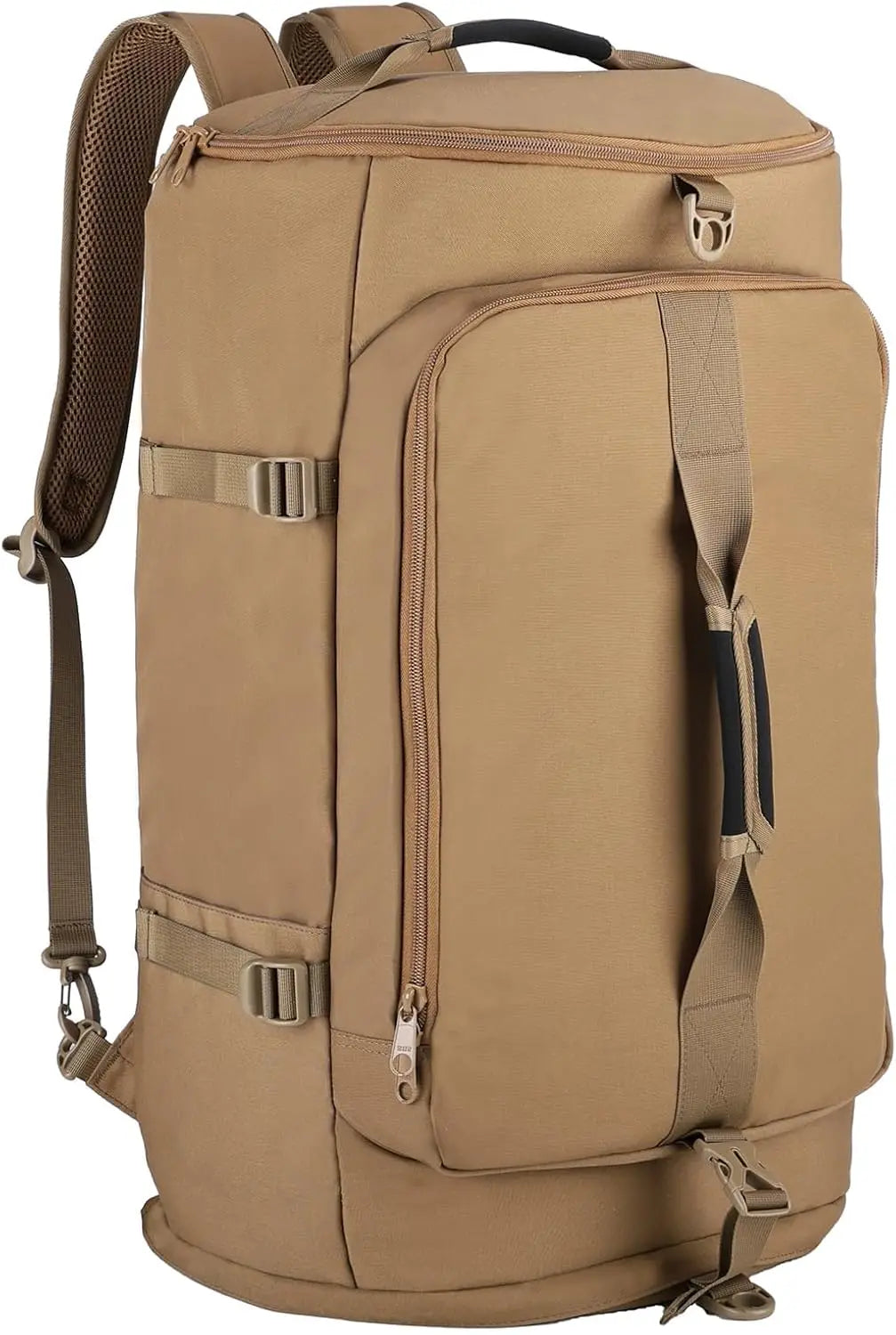3-in-1 Tactical Gym Bag with Shoe Compartment, Military Travel Backpack for Men & Women, Carry-On Weekend Bag for Workout, Fitne