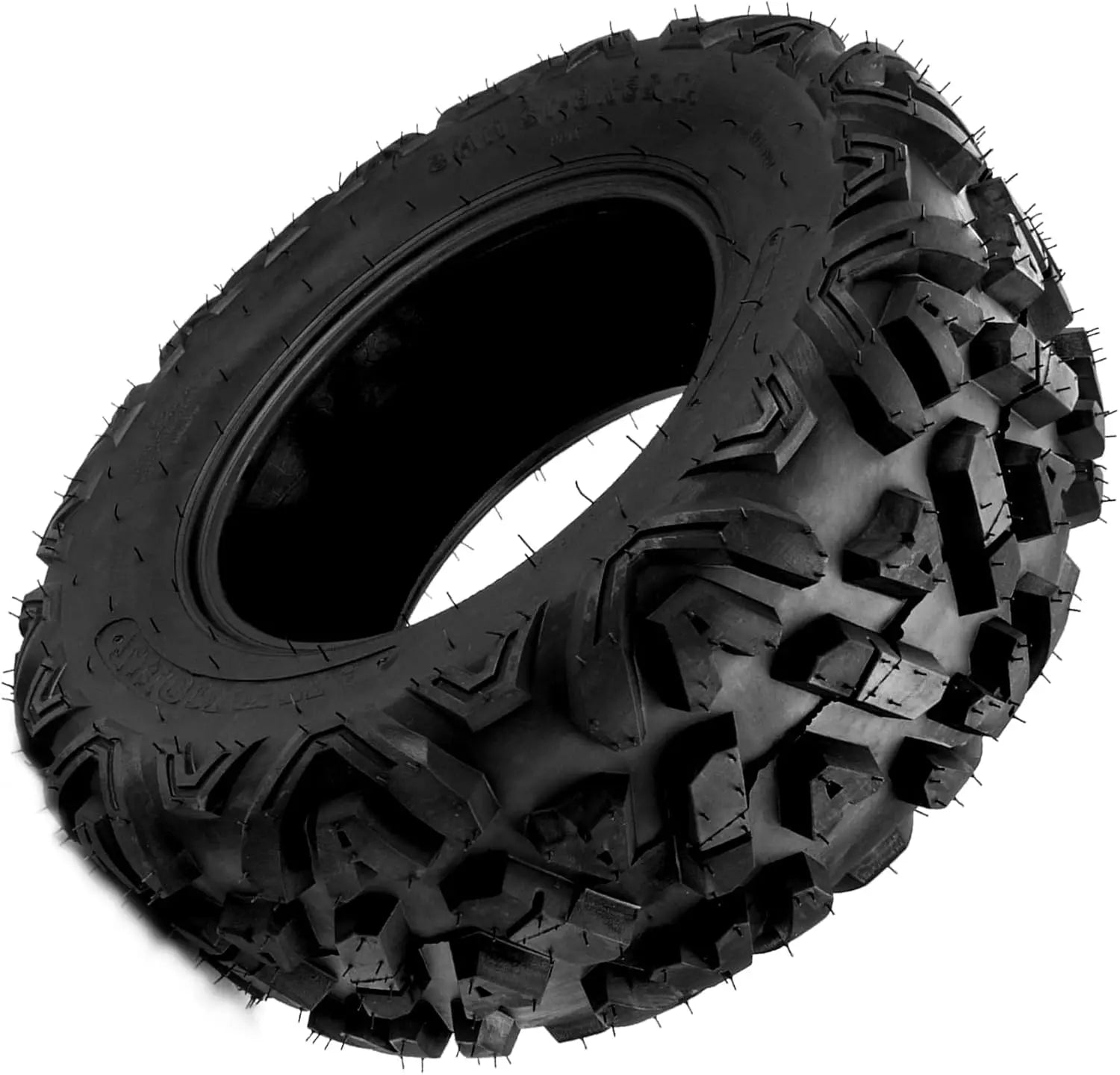 25x8-12 ATV/UTV Tire, 6 Ply, for Go Kart, Racing, Quad, Off-Road Terrain