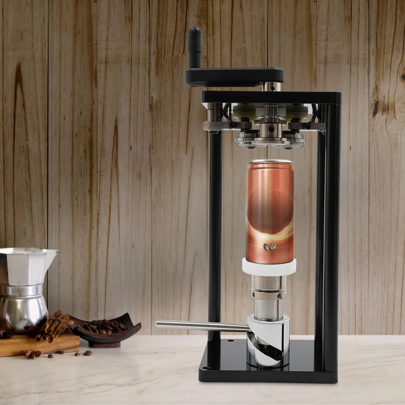 Can Sealer Manual Can Sealer Hand Rotary Sealing Machine for Home Use Manual Can Sealing Tool for Sealing PET and Aluminum Cans