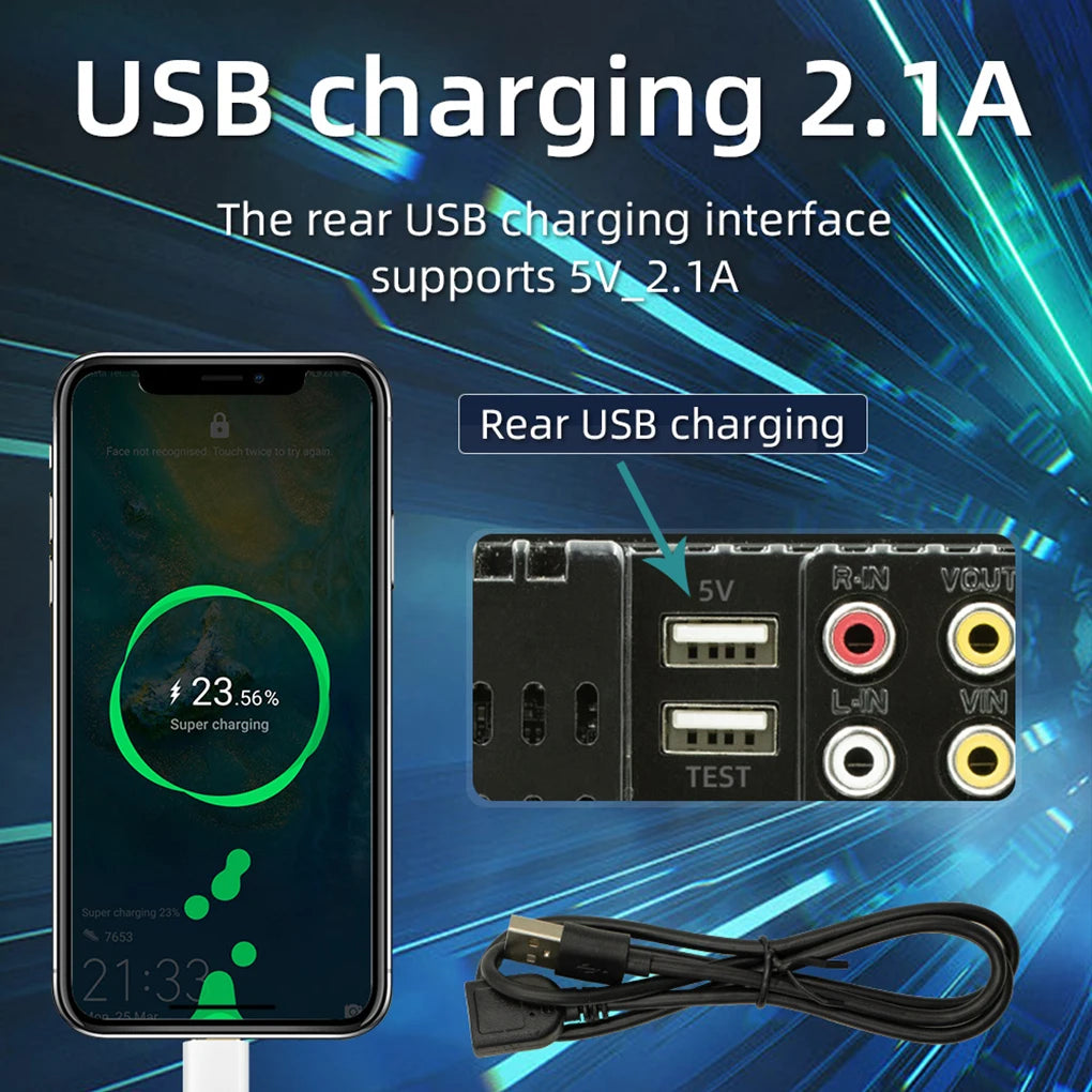 Car Radio Upgrade With G-PS Navigation And WiFi Connection WiFi-Verbindung G-PS-Navigation