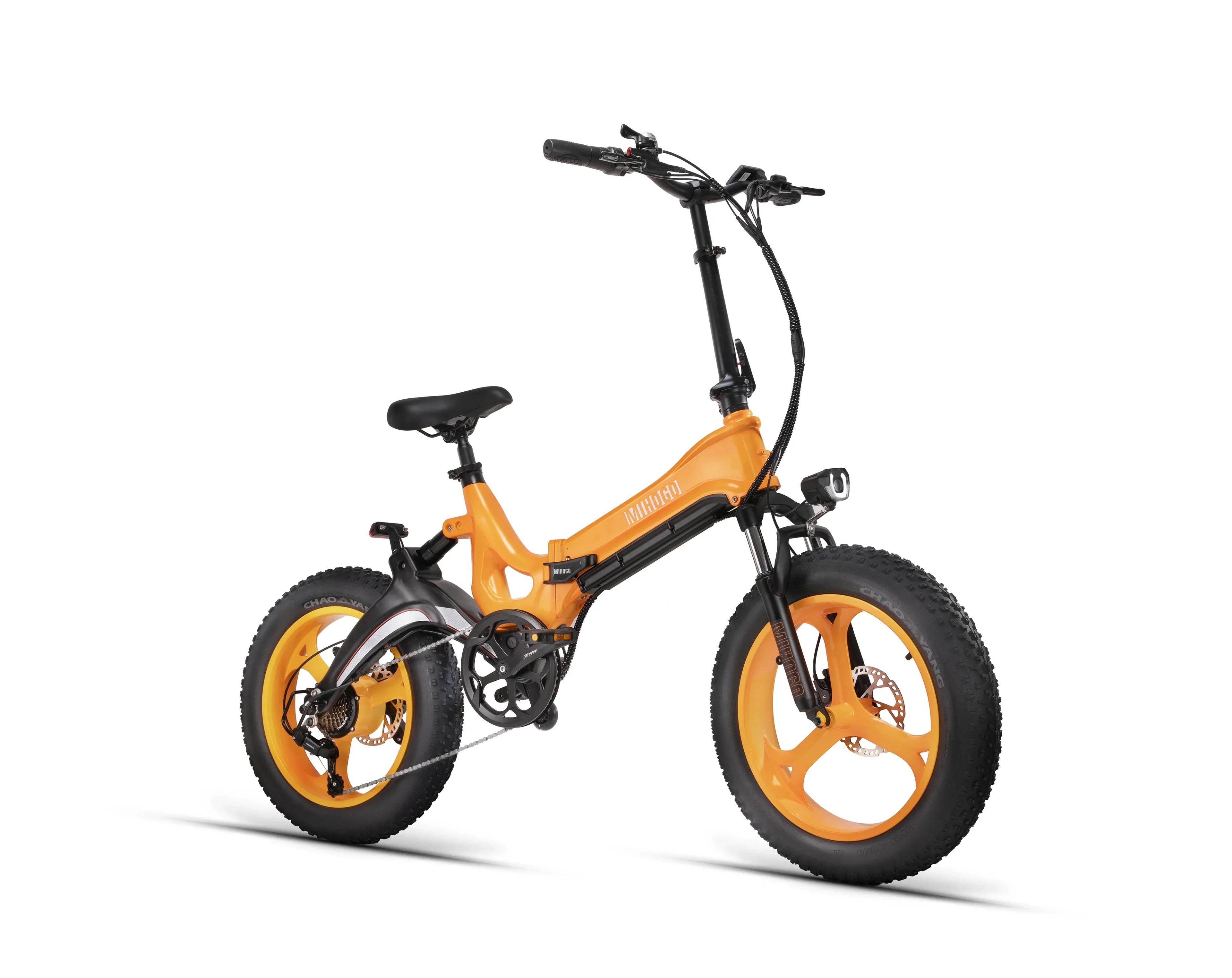 MIHOGO NX  Adult Electric Bicycle, 750W city ebike, 48V 12.8AH E-bike, 20-Fat Tire Foldable Electric Bike