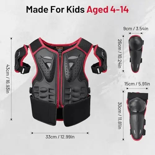 Safe Kids Dirt Bike Gear Set for Ages 4-14 | ATV & Cycling Protection  

SEO Title: Safe Kids Dirt Bike Gear for Ages 4-14 | ATV