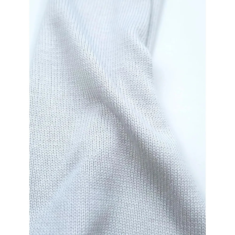 Luxury Women's Silk and Cashmere Blend Knit Scarf - 85% Silk, 15% Cashmere, 12 Width, 78.7 Length, 2 Ply, Soft and Warm Accessor