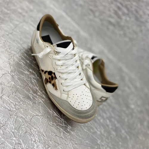 2025 Fall Winter Premium Genuine Leather Retro Star Sneakers for Men Women Comfortable Walking Shoes Fashion Trendy