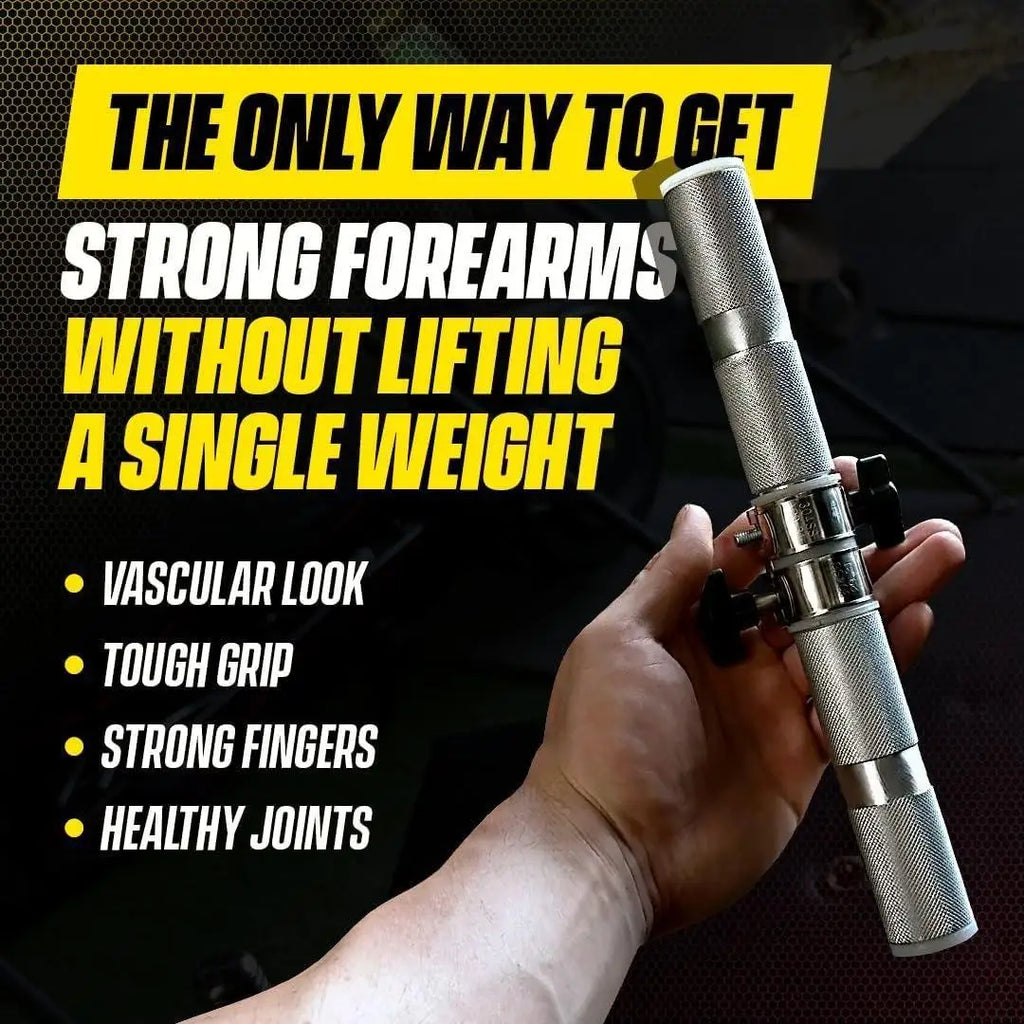 Forearm Strengthener and Wrist, Comfortable Grip and a Durable Design Roller Perfect for Men and Women - Ideal for Hand, Wrist