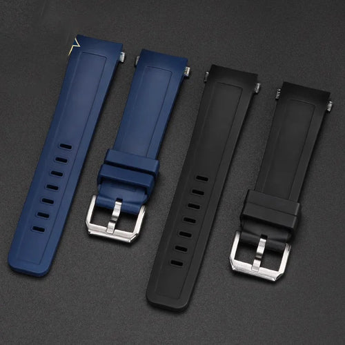 22mm Quick Release Rubber Curved End Strap For IWC International Ocean Timepiece IW356802/376705 Men's Bracelet