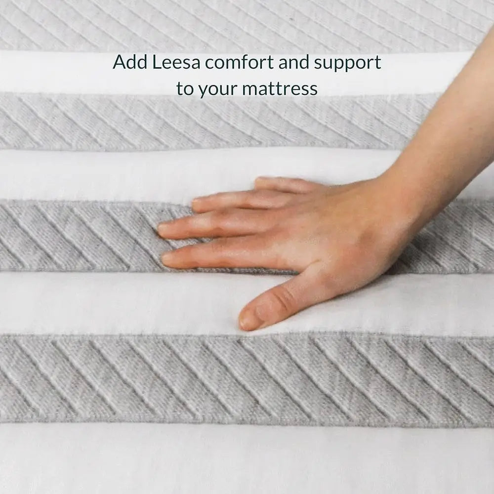 Mattress Topper with Cooling Foam and Washable Cover, Full Size / 30-Night Trial
