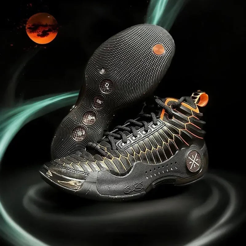 LI-NING WAY OF WADE 10 Men's Basketball Shoes Featherlight Max Rebound Slip-Resistant Professional Sports Sneakers ABAS075