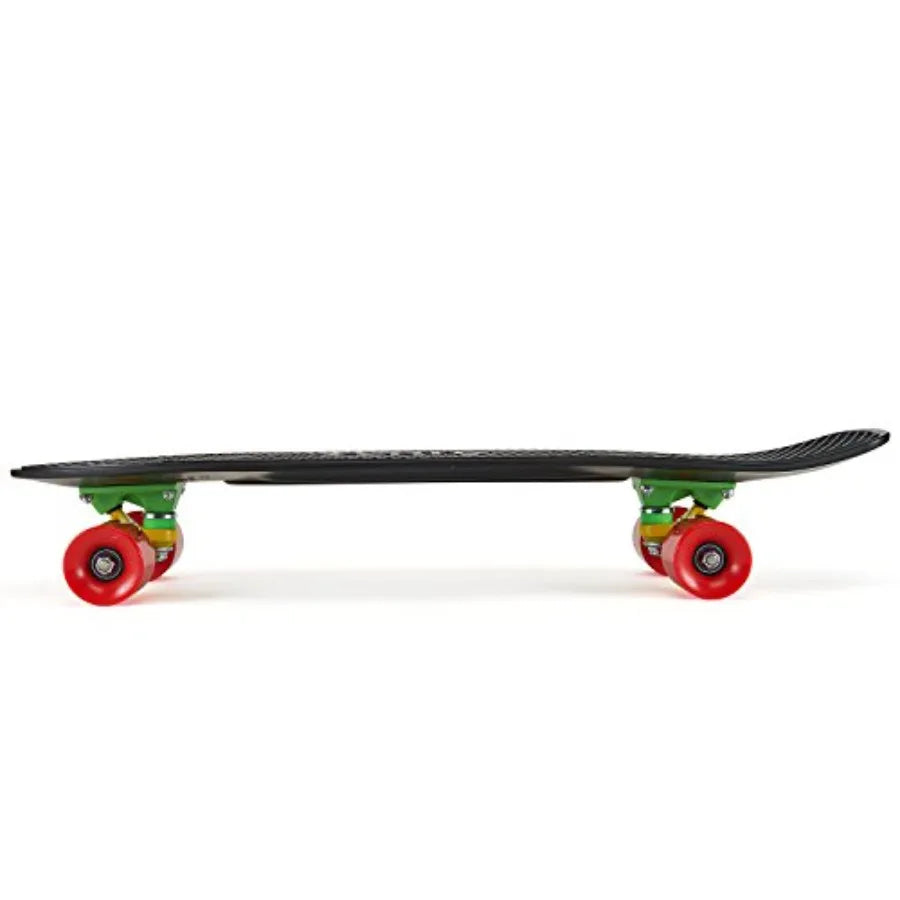 Skateboards Standard Skateboards, Rasta, 27-Inch