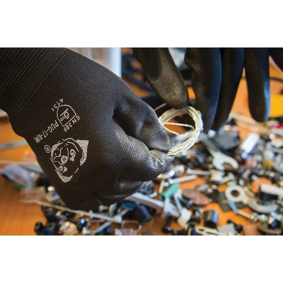 PUG17 Lightweight Polyurethane Dipped Work Gloves, AntiStatic Electrostatic Compliant with Secure Grip, Bare Hand Sensitivity, B