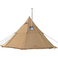 Family-Sized 4-8 Person Camping Tipi Tent with Cooking and Heating Stove Access