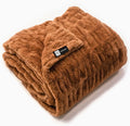 Ultra Soft Faux Fur Throw Blanket for Couch, Bed & Home - Fluffy, Warm & Luxurious Chic Collection (Medium, 50x60)