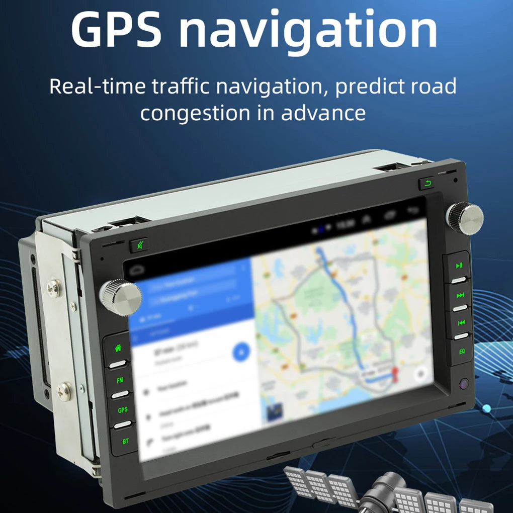 Car Radio GPS Navigation And WiFi Connection Mirror Link GPS NAVIGATION WIFI CONNECTION And WiFi Car 1+16G