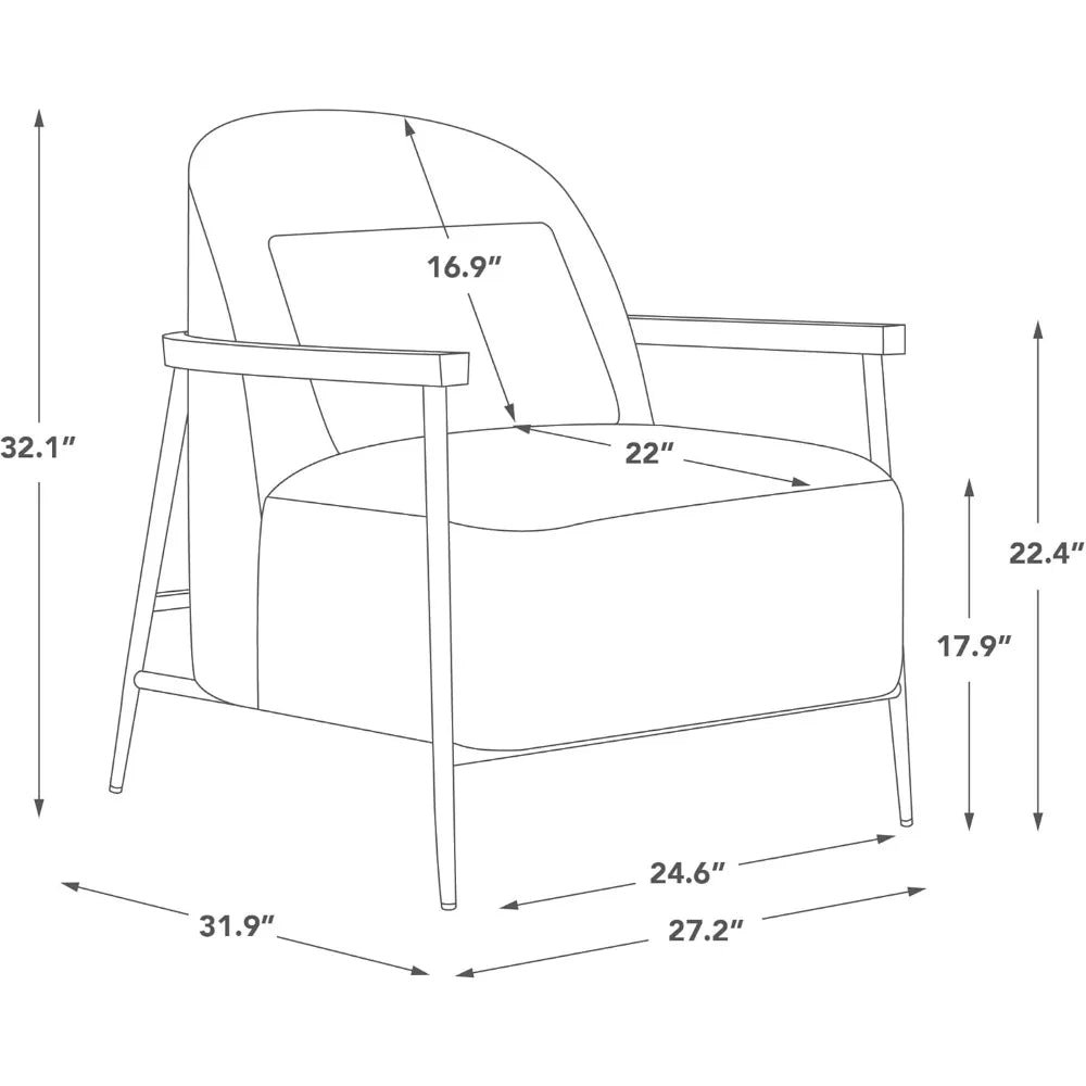 Accent Chair for Living Room Set of 2, FSC Certified Modern Upholstered Faux Sherpa Fabric Armchair with Metal Frame and W