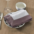 Simple&Opulence 4PCS 100% Linen serving Napkins Reusable Washable wedding decoration Birthday party Table napkin 18 x 18 inch