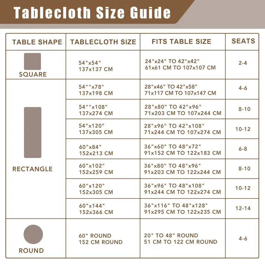 Faux Linen Tablecloths Rectangle 60 x 102 Inch 2 Pack Neutral Table Clothes for 68 Foot Tables, Nature Faux Burlap Kitchen Table