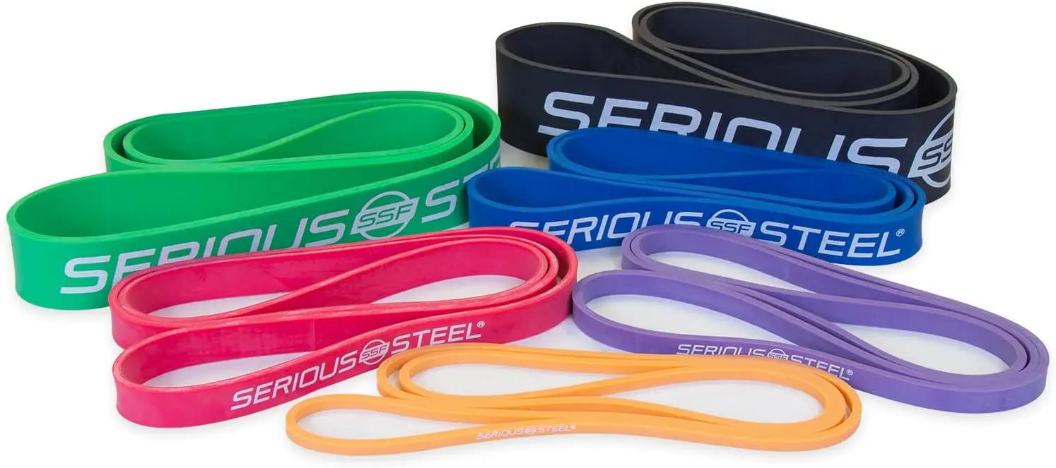 32" Portable Resistance Bands Set for Home Gym Workouts, Ideal for Users Under 5'10"