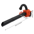 Gas Leaf Blower 25.4CC 2 Stroke Handheld Gas Leaf Blower Grass Lawn Yard Dust Blowing Cleaning Tool with Collection Bag
