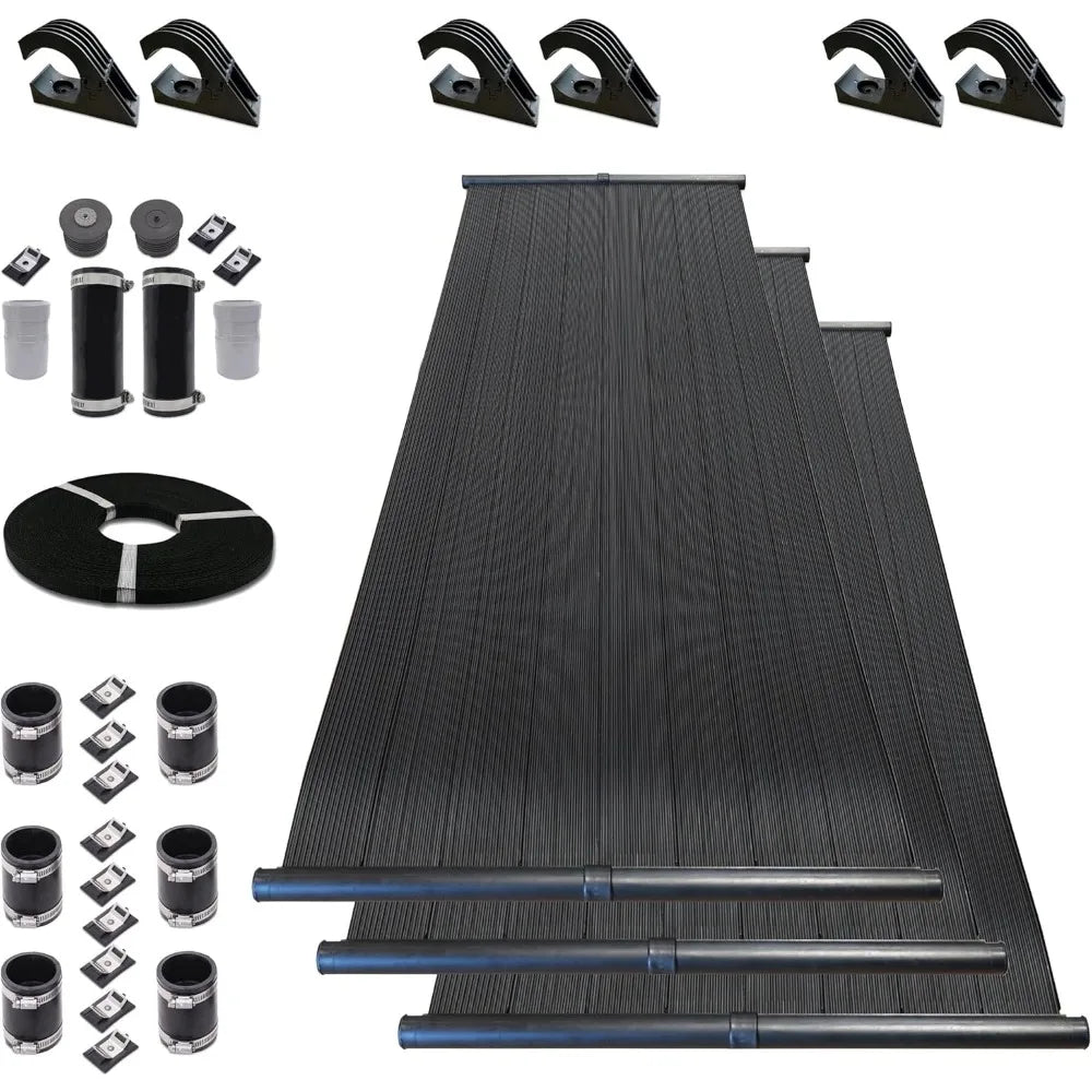 High Performance DIY Solar Pool Heater Kit - Advanced Design for Ultimate Performance & Durability - 15-20 Year Life Expectancy
