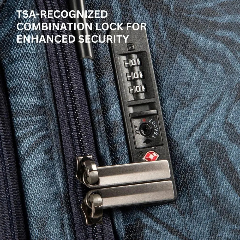 Eco-Friendly Avalon Softside 2-Piece Luggage Set with 100% rPET, Lightweight, Expandable, Dual Spinner Wheels, Serengeti Night (