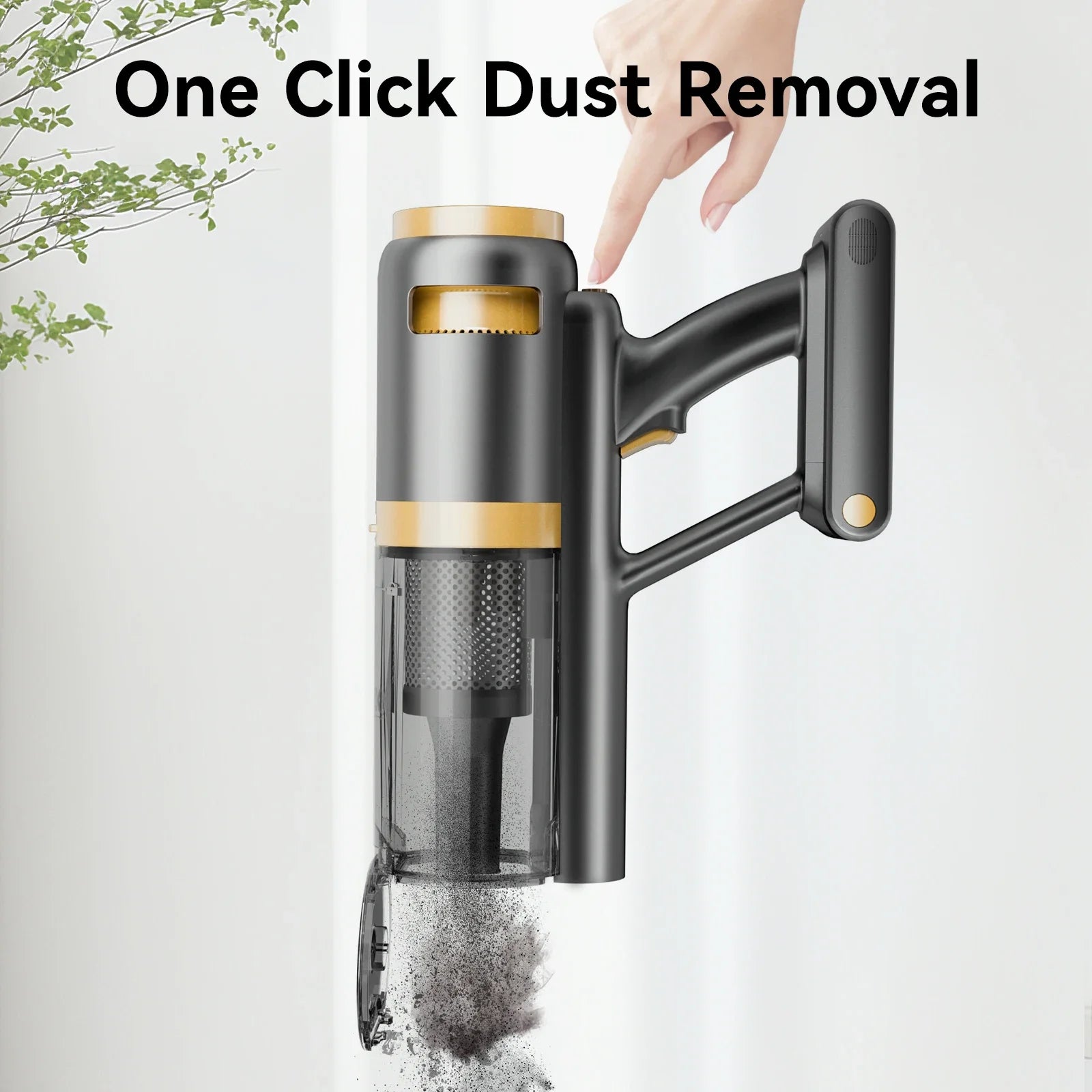 Stick Cordless Vacuum Cleaner Powerful Smart Sweeper Handheld Dust Cleaner for Home Carpet Car Pet Removable Battery Portable