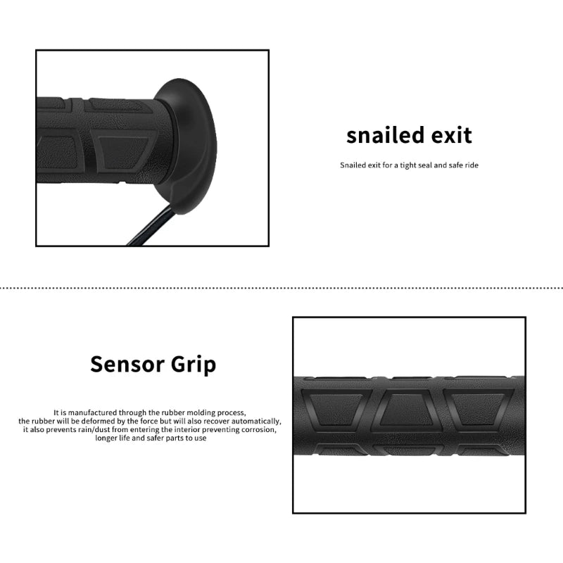 2025 New ATV Heated Grips Universal ATV UTV Heated Hand Grips Handlebar Heater
