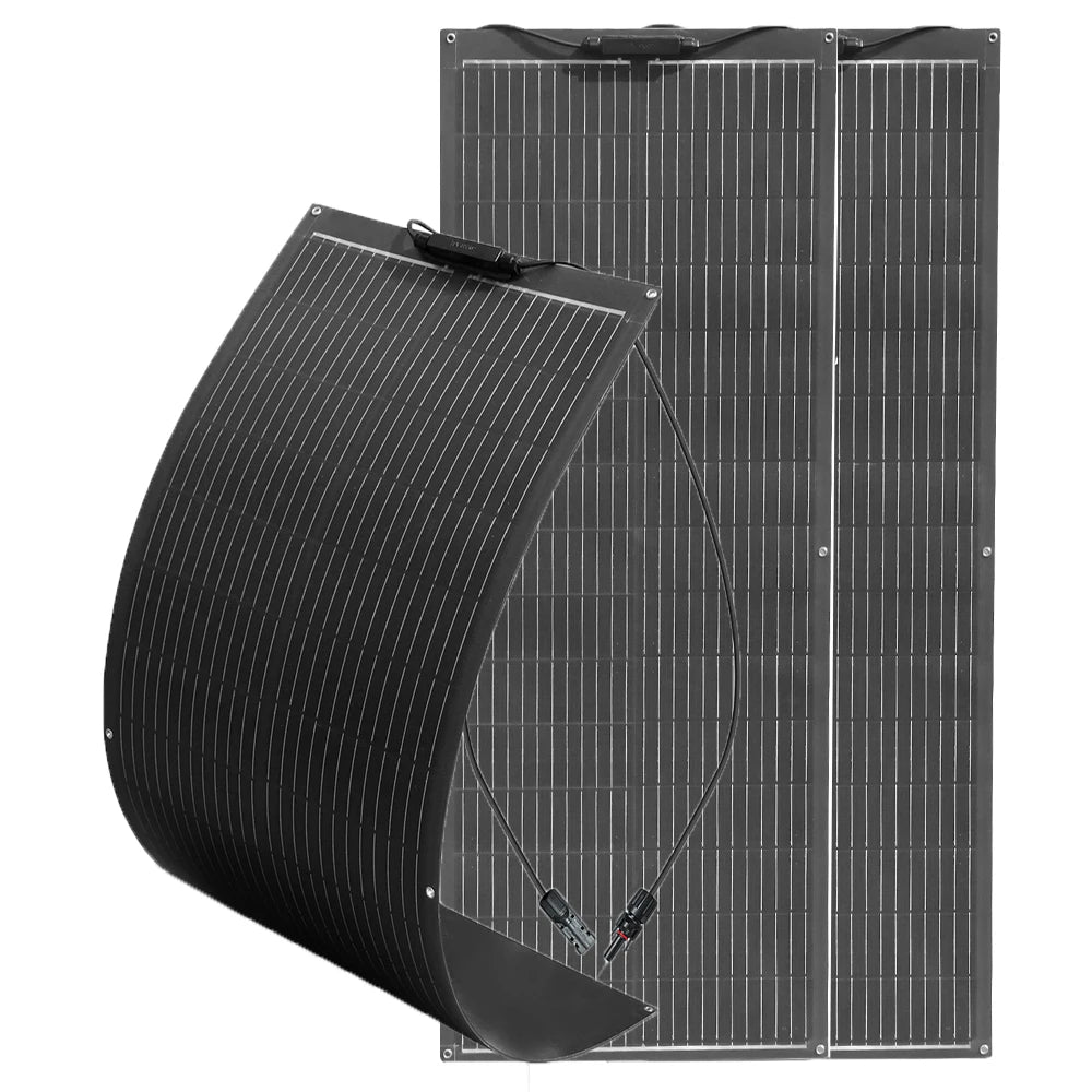 1000W - 100W flexible solar panel solar Power IP68 sealing level, suitable for roofs, motor home, balconies, Yacht Boat etc