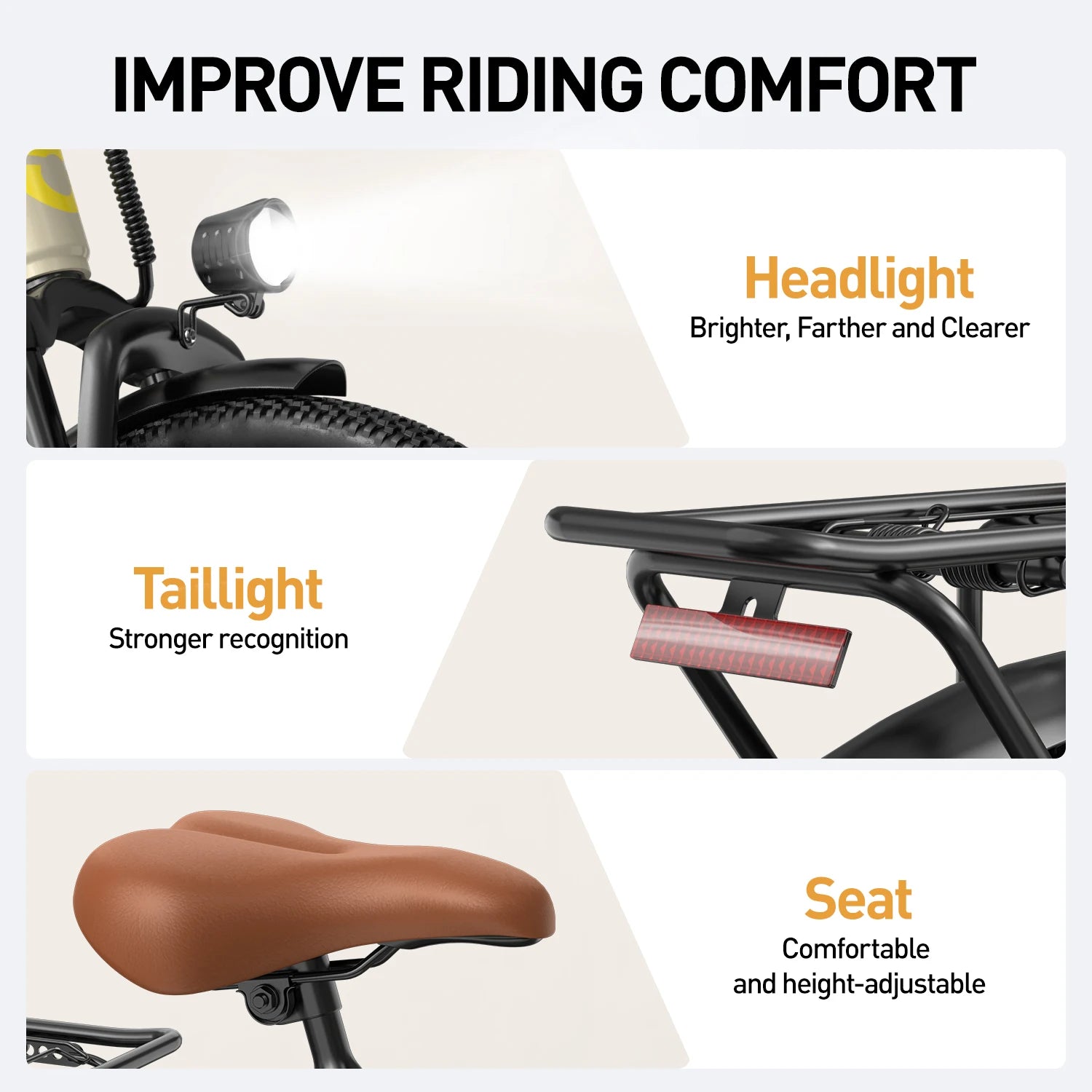 24" Electric Motorcycles Mountain E Bike for Adults, 600W Peak Motor Ebike 22.9Mph 34.5Miles 13.3AH Adults Electric Bicycle