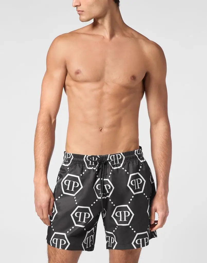 PHILIPP PLEIN | Short Swim Boxer Monogram