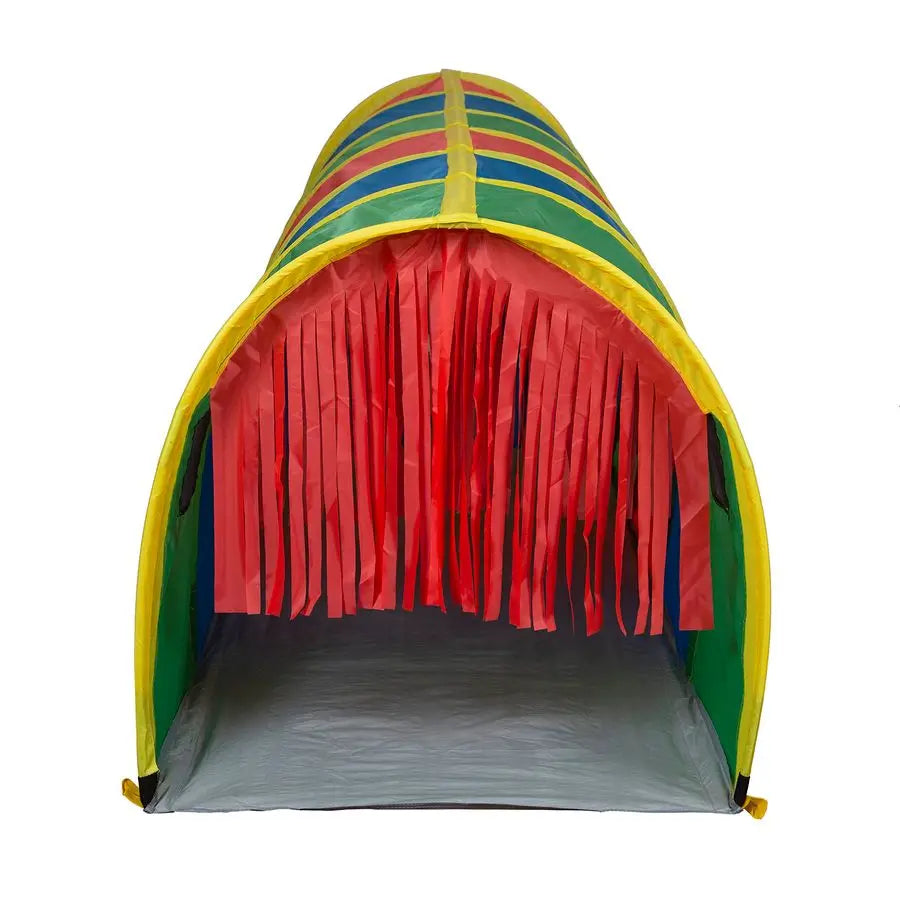 Play Tents 95200 Kids Super Sensory 9Foot D Style Institutional Crawl Play Tunnel, 9 x 30 x 30, Multicolored