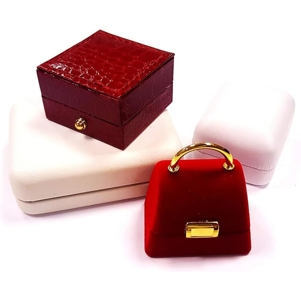 10K Gold Simulated Diamond CZ Round Stud Earrings Set - 3 Pairs, Yellow or White Gold, Long-lasting Elegance