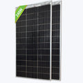 New Bifacial Solar Panel 2pcs120W 240w Monocrystalline Solar Module for 12V Batteries, Photovoltaic,Ideal for Motorhomes,