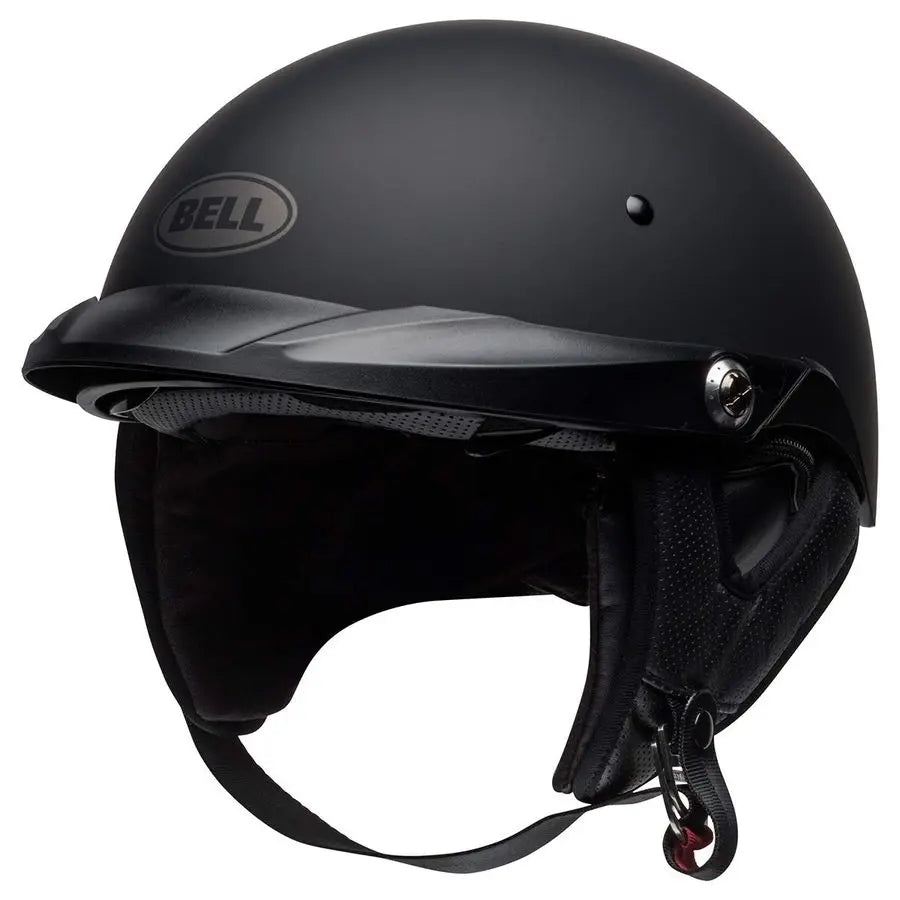 Pit Boss OpenFace Motorcycle Helmet Solid Matte Black, XLarge XXLarge