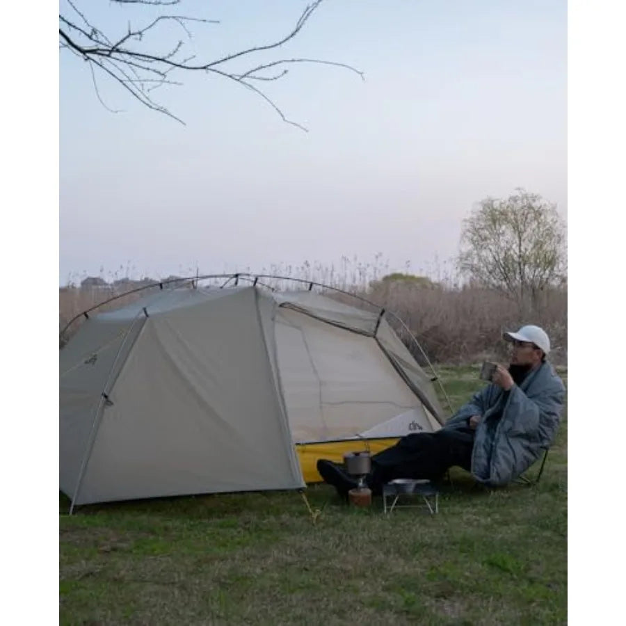 Ultralight 2 Person 3 Season Tent Waterproof for Outdoor Backpacking Camping Hiking Trekking Mountaineering