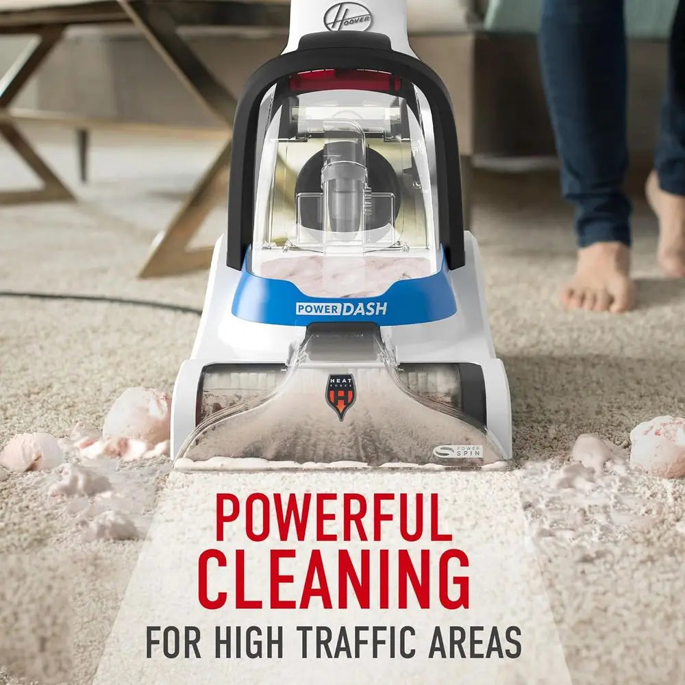 PowerDash Pet Compact Carpet Cleaner Machine, Lightweight Carpet Shampooer Machine, Pair with a Cleaner Solution for a Bright, R