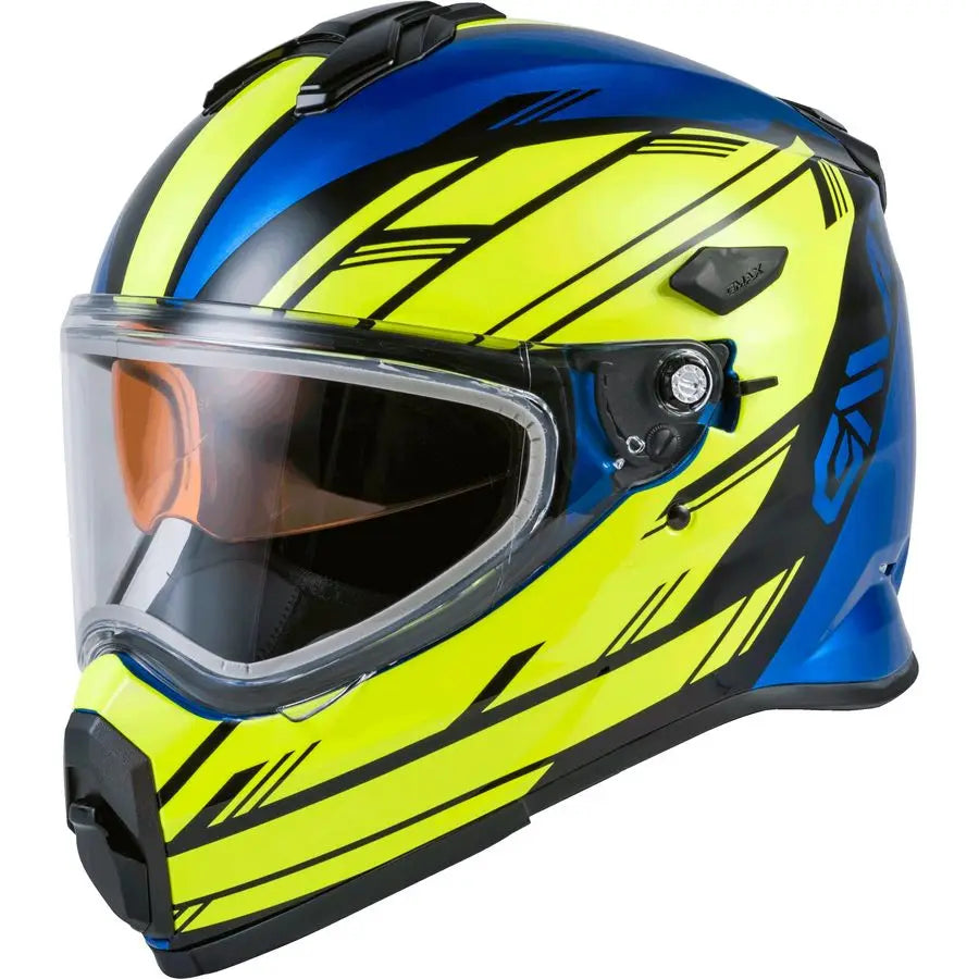 G2211046 Helmets, Blue HiVis Black, Large