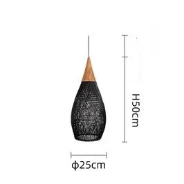 Southeast Asian Vintage Pendant Lights Hight Quality Rattan Lamps Dining Room Restaurant Kitchen Light Fixtures Loft Luminaries