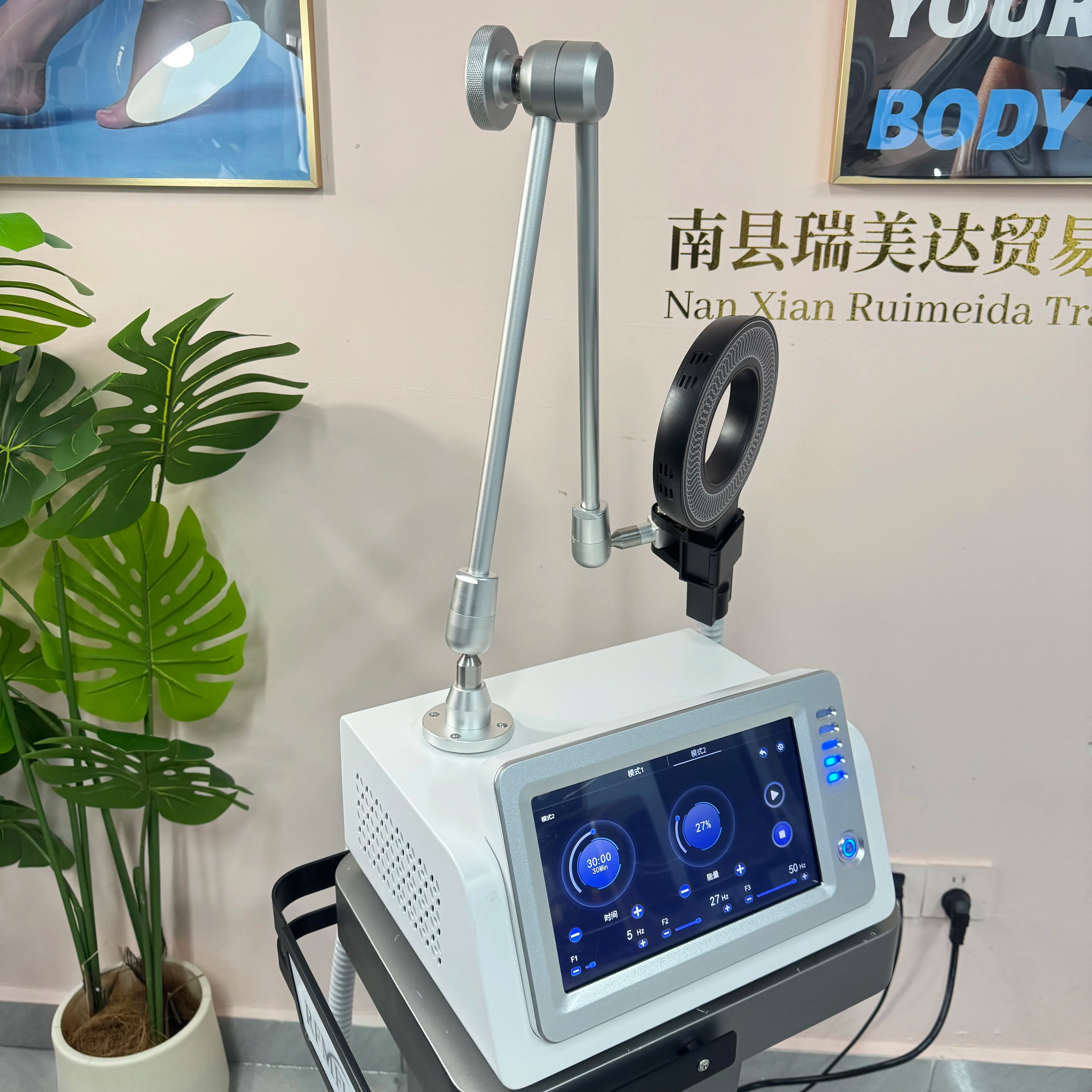 Portable Physiotherapy Massager for Pain Relief Arthritis Treatment Extracorporeal Magnetic Therapy Transduction Machine Home